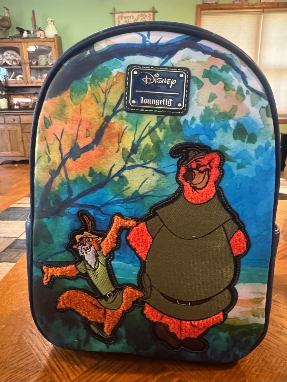 Disney Loungefly Robin Hood Little John & Robin Hood Backpack - Multicolor